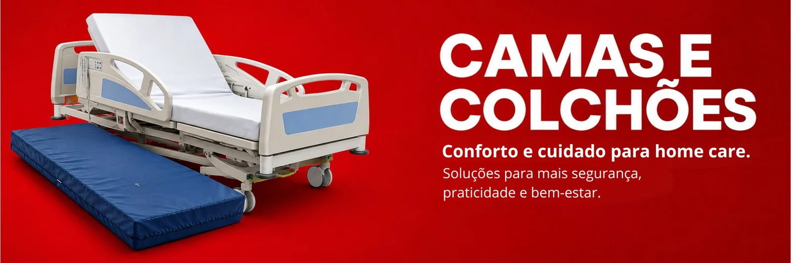 Camas e colchões hospitalares: conforto e cuidado para home care